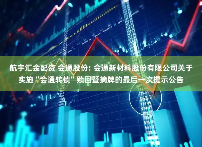 航宇汇金配资 会通股份: 会通新材料股份有限公司关于实施“会通转债”赎回暨摘牌的最后一次提示公告