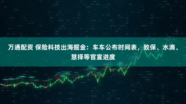 万通配资 保险科技出海掘金：车车公布时间表，致保、水滴、慧择等官宣进度